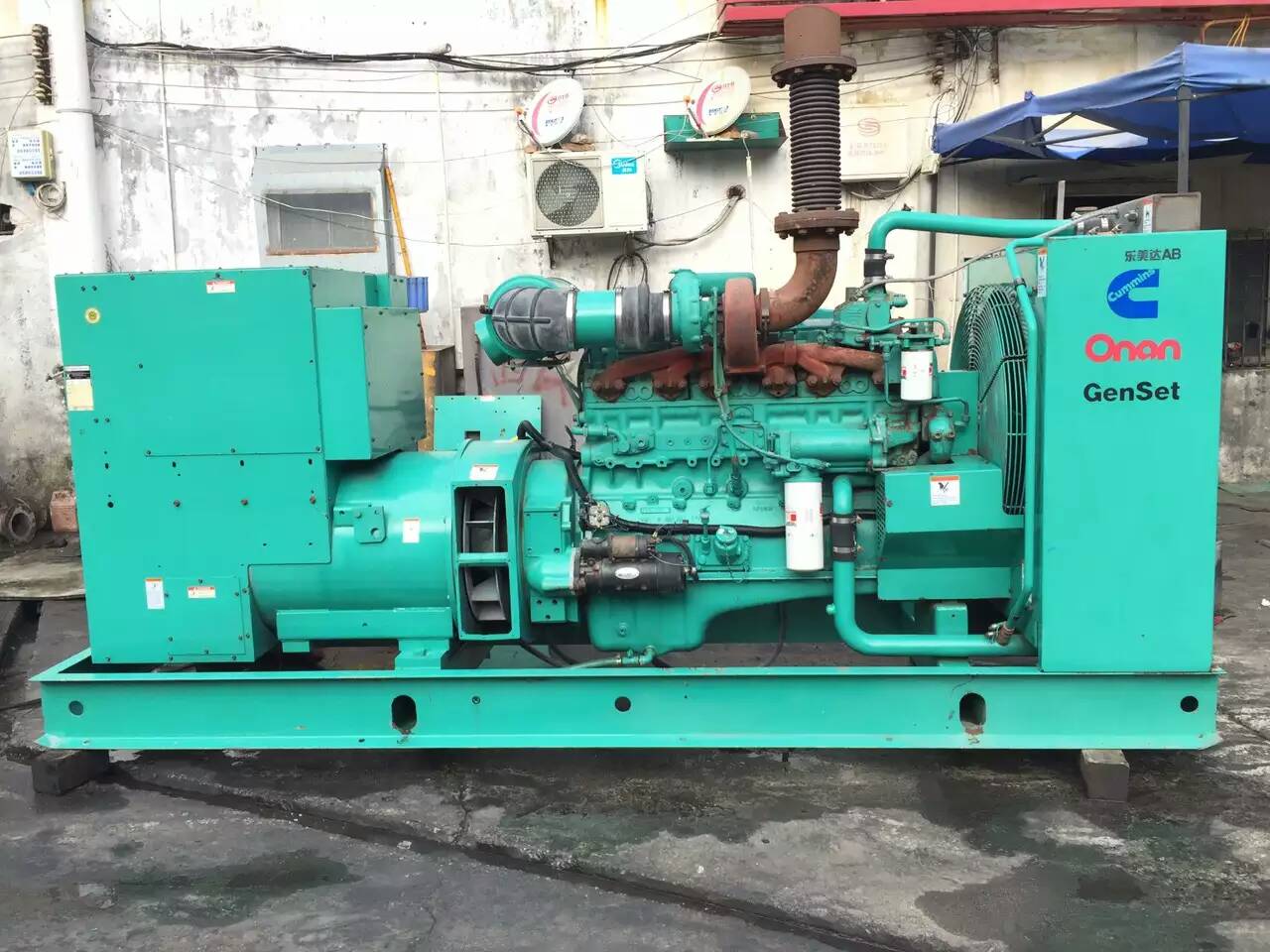 江州租赁发电机-柴油发电机不正常冒烟的原因